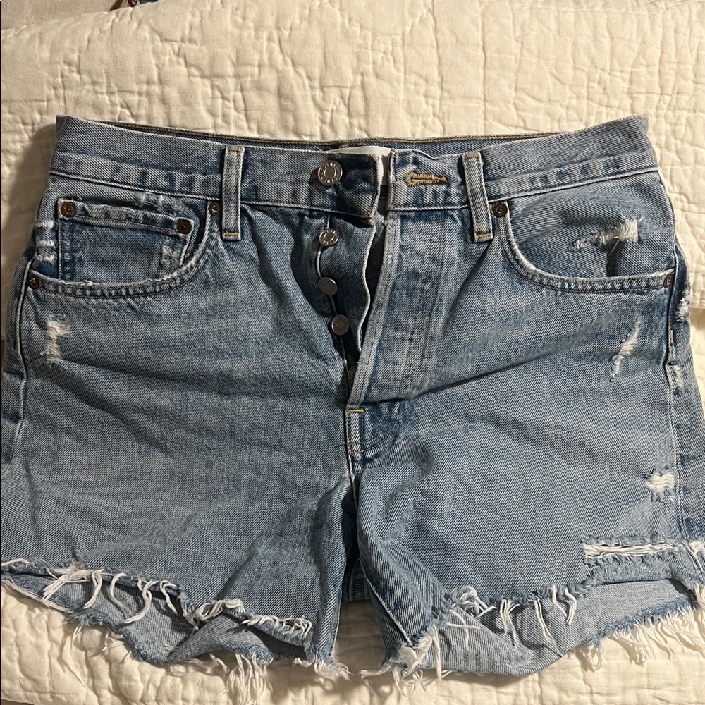 Agolde Parker Long Shorts